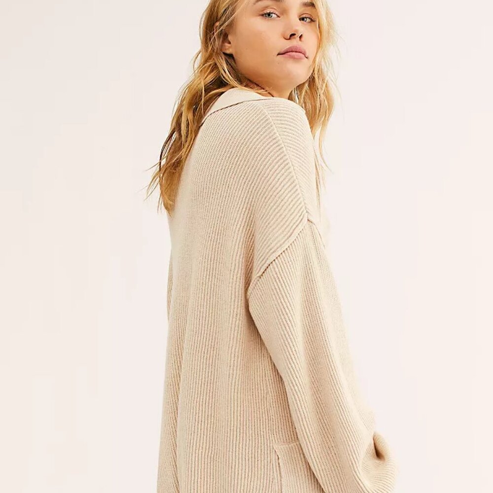 NWT: Free People Picnic Sweater Romper Size Large - Picture 4 of 9